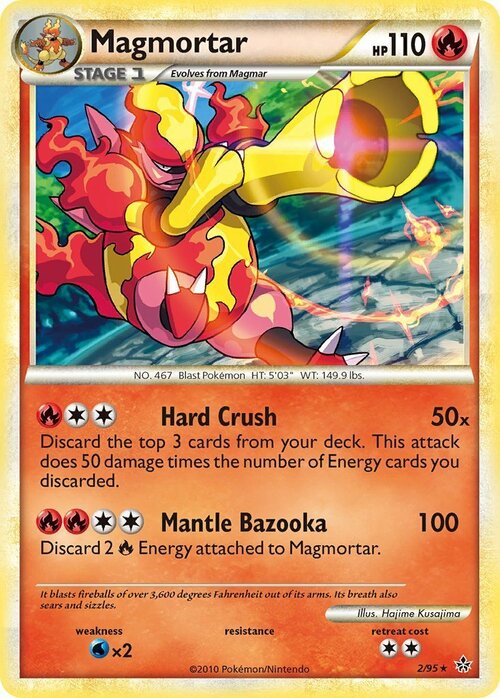 Magmortar Card Front
