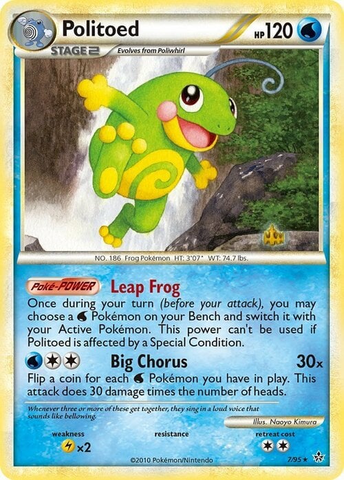 Politoed [Leap Frog | Big Chorus] Card Front