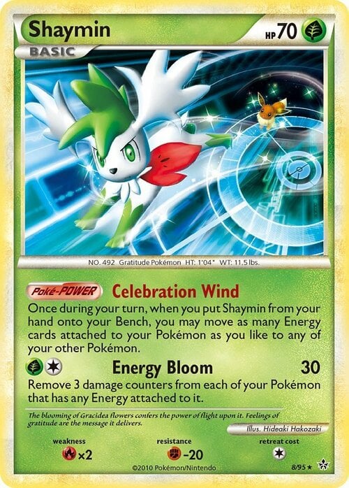 Shaymin [Celebration Wind | Energy Bloom] Card Front
