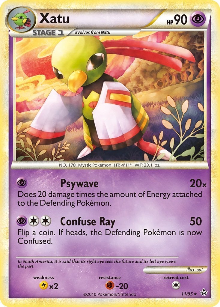 pokemon card xatu Xatu - 77/192 - Rebel Clash