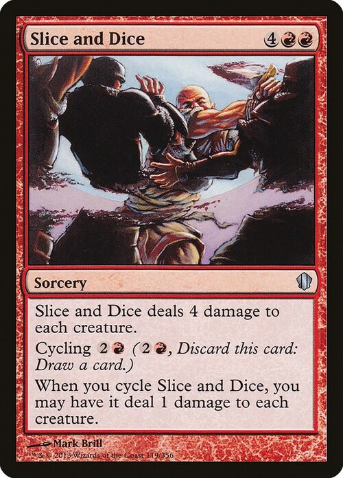 Slice and Dice Card Front