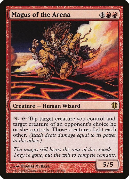 Magus dell'Arena Card Front