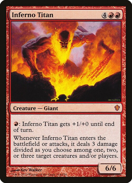 Titán infernal Frente