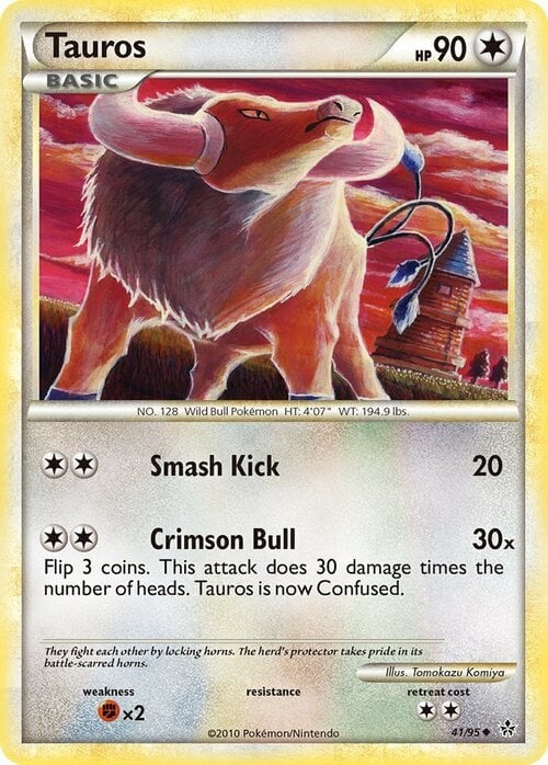 Tauros [Smash Kick | Crimson Bull] Frente
