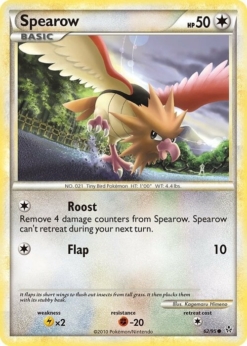 Spearow Card Front