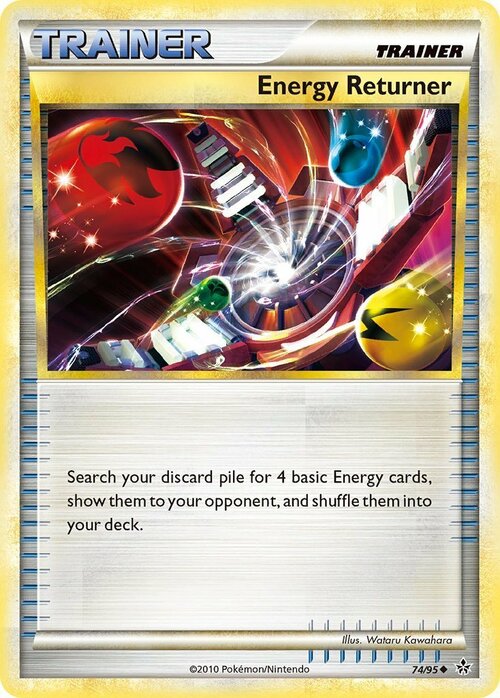Energy Returner Card Front