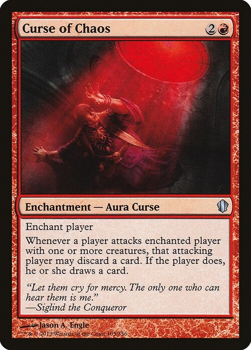 Curse of Chaos Card Front