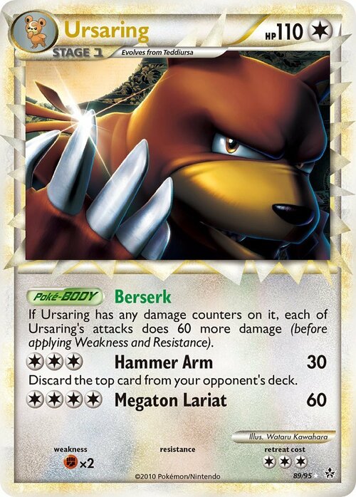 Ursaring Card Front