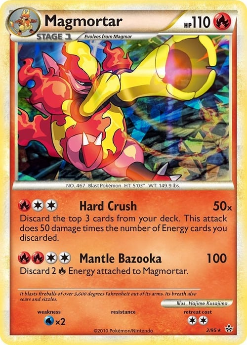 Magmortar Card Front