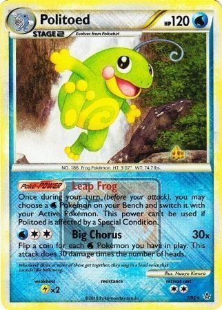 Politoed Card Front