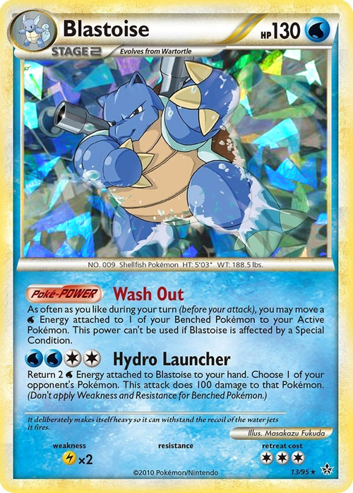 Blastoise Card Front