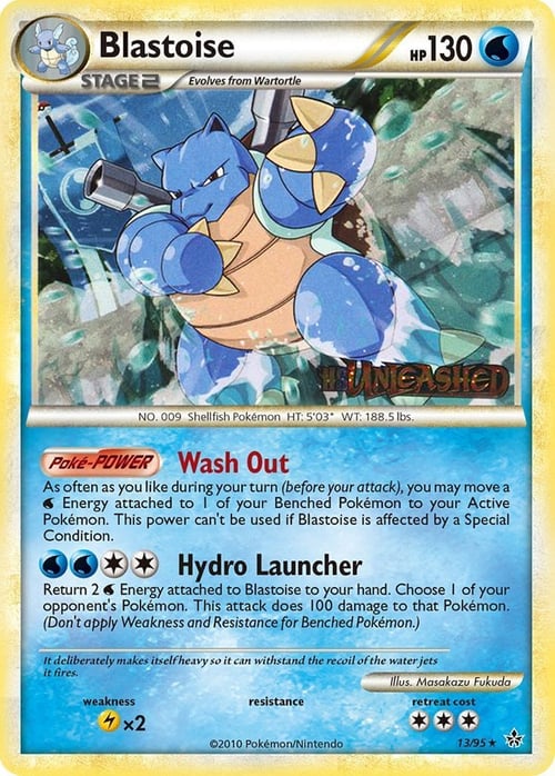 Blastoise Card Front