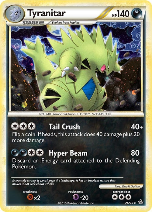 Tyranitar Card Front