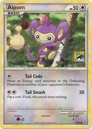 Aipom Card Front