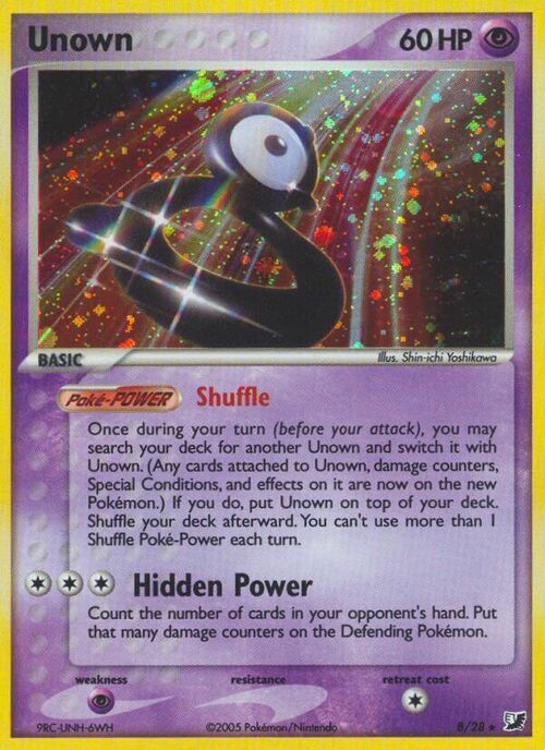 Unown Card Front