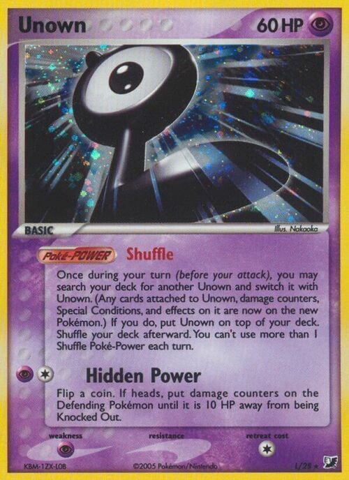 Unown Card Front