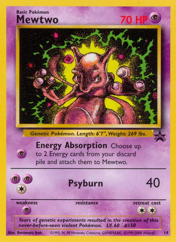 Mewtwo Wizards Black Star Promos | Pokémon | CardTrader