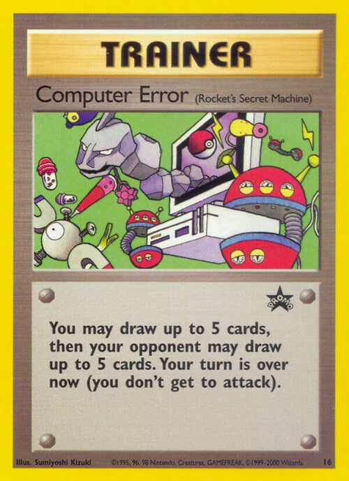 Computer Error Card Front
