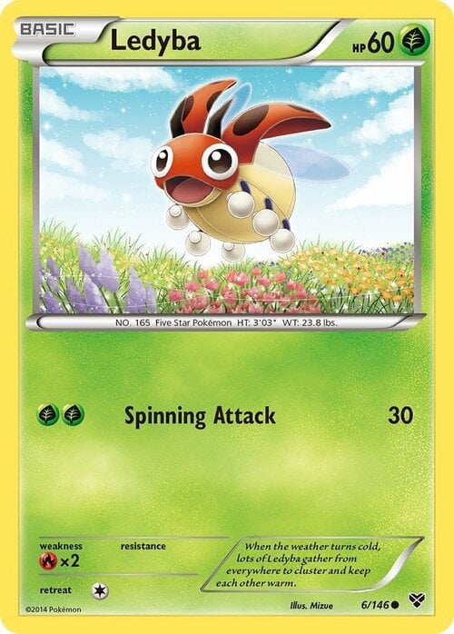 Ledyba Card Front