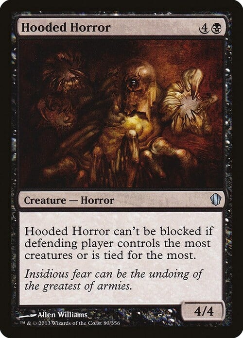 Hooded Horror Card Front