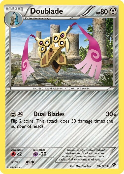 Doublade [Dual Blades] Card Front