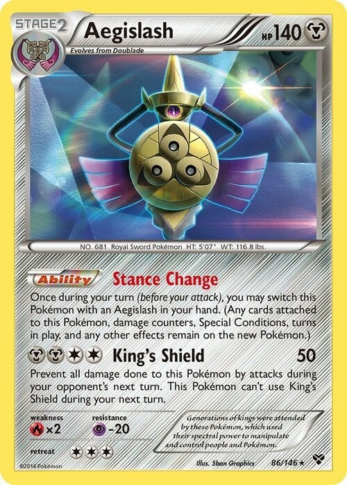 Aegislash Card Front