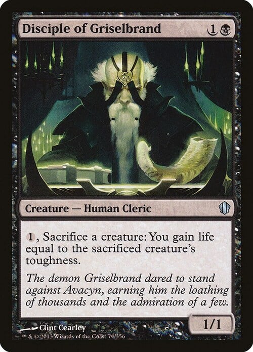 Disciple of Griselbrand Card Front