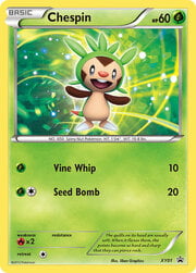 Chespin [Vine Whip | Seed Bomb]