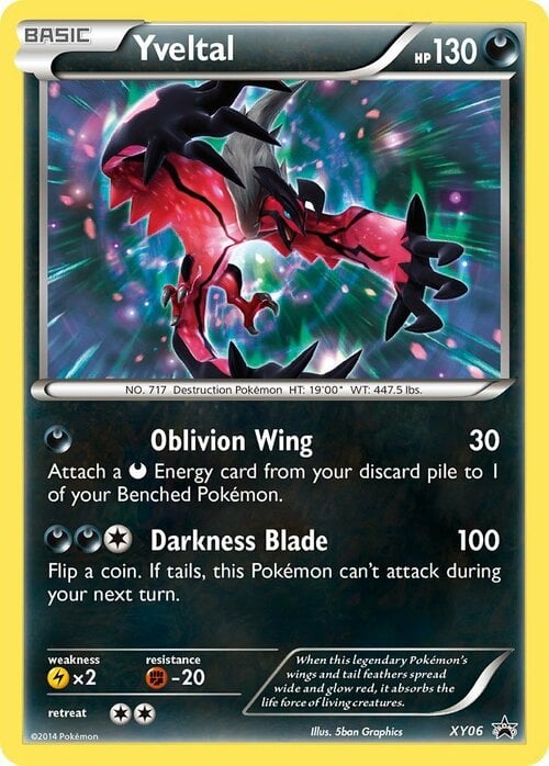 Yveltal Card Front