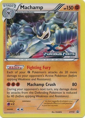 Machamp Card Front