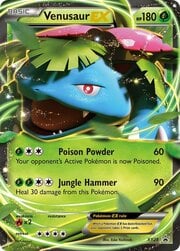 Venusaur EX [Poison Powder | Jungle Hammer]
