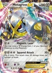 Metagross EX [Magnetic Laser | Squared Attack]
