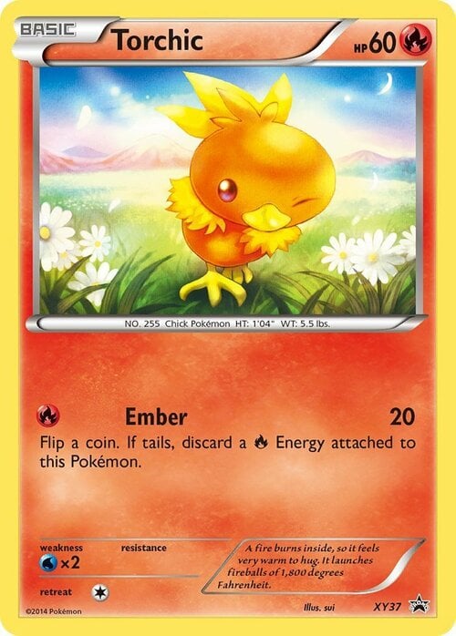 Torchic Card Front