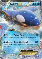 Kyogre EX [Water Pulse | Giant Whirlpool]