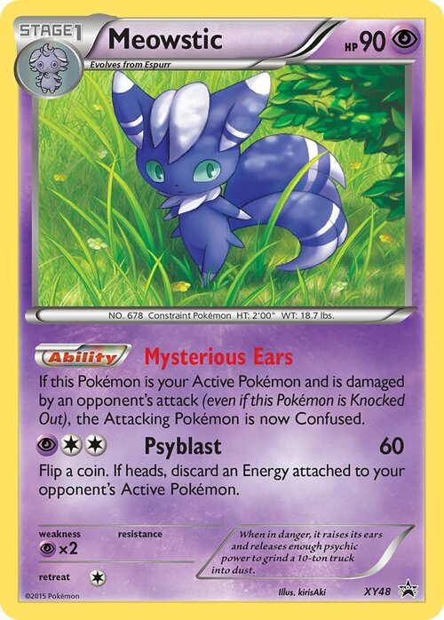 Meowstic [Psyblast] Card Front