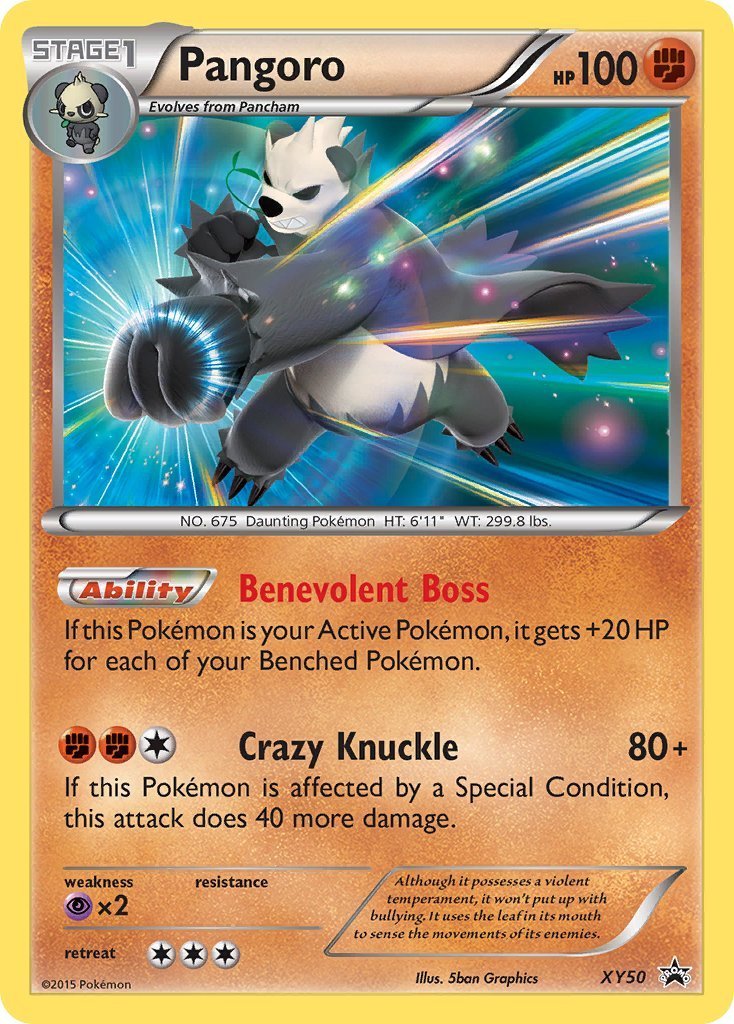 pokemon pangoro card Pokemon SM Forbidden Light Card: Pangoro - 78/131 - Rare Reverse Holo main image 0