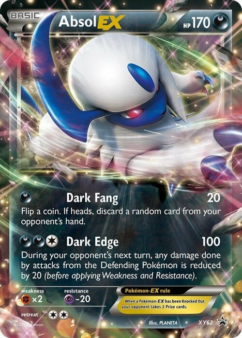 Absol EX [Dark Fang | Dark Edge] Card Front