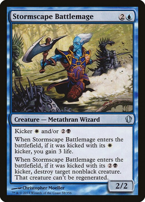 Stormscape Battlemage Card Front