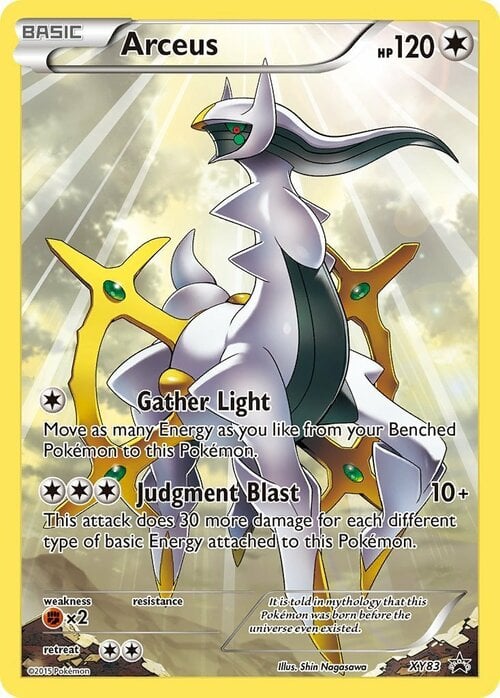 Arceus Card Front