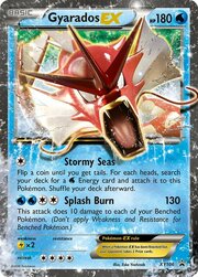 Gyarados EX [Stormy Seas | Splash Burn]
