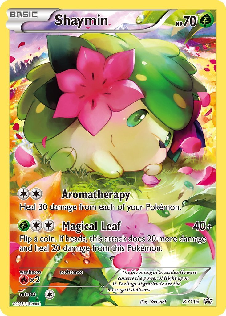 Shaymin [Aromatherapy Magical Leaf] XY Black Star Promos Pokémon