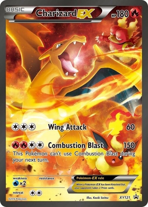 Charizard EX Card Front
