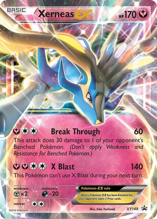 Xerneas EX Card Front
