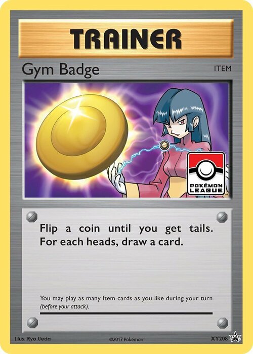 Gym Badge Card Front
