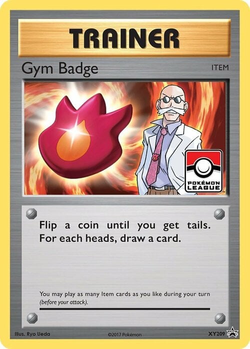Gym Badge Card Front