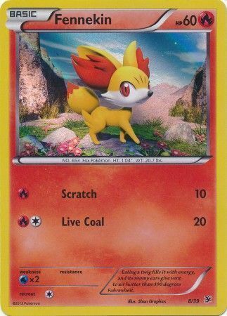 Fennekin Card Front