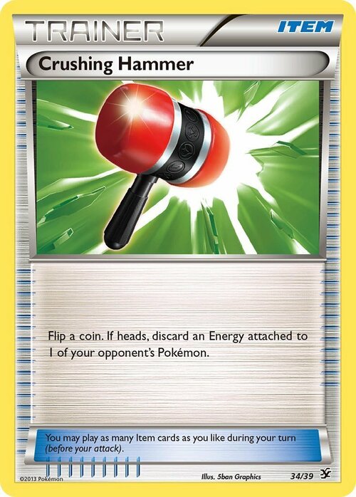 Crushing Hammer Card Front