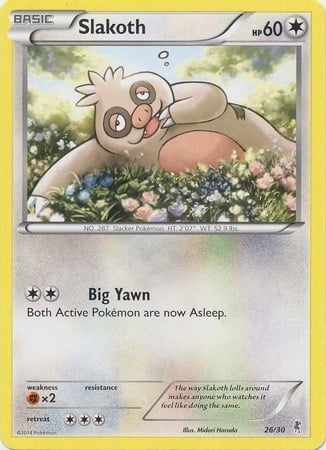 Slakoth #2 Card Front