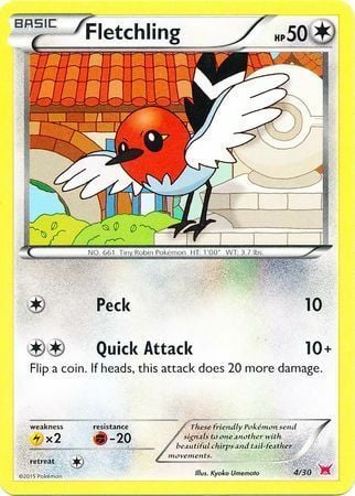 Fletchling Card Front