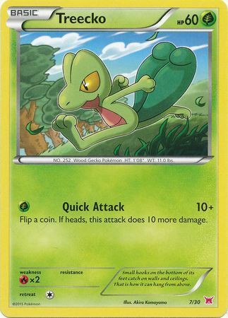 Treecko #01 Card Front
